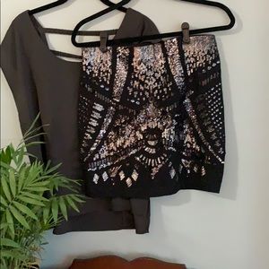 Express mini skirt size Medium free American Eagle